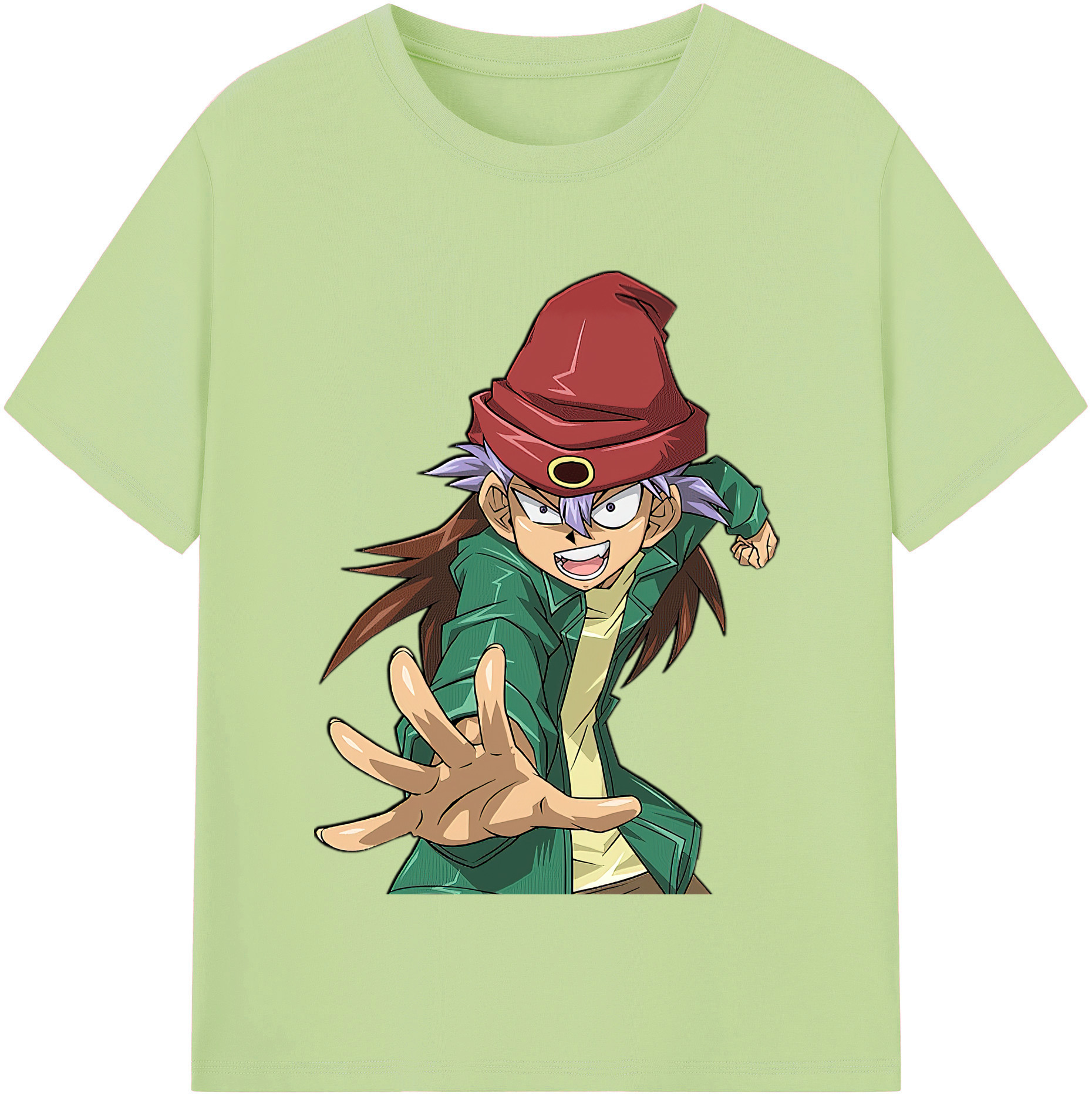 （画像用） 遊☆戯☆王 Yu-Gi-Oh! 綿100％半袖Tシャツ（フロントプリント）